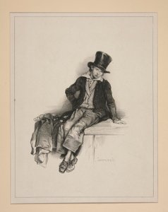 Étude de - Paul Gavarni