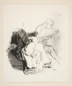 Intérieur de ménage - Paul Gavarni