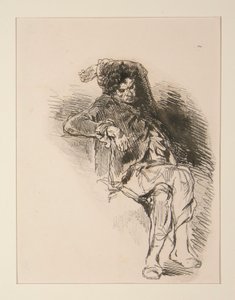 (Le repos) - Paul Gavarni
