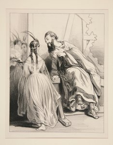 (Le Grand Prêtre) Donne-moi de ton feu sacré, Célestine - Paul Gavarni