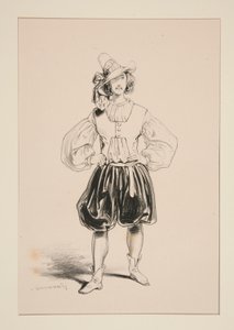 ARCHER. Chapeau de feutre - Paul Gavarni