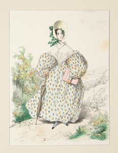 À LA CAMPAGNE. Juillet 1835. Robe de jaconas - Paul Gavarni