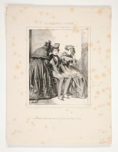 Bal masqué - Paul Gavarni