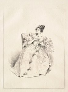 Robe de bal - Paul Gavarni