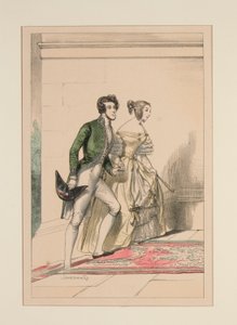 Costume de cour 1837 - Paul Gavarni