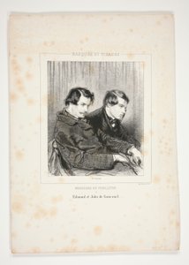 Edmond et Jules de Goncourt - Paul Gavarni