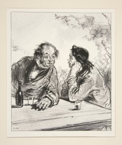 Eh bien! touchez-y, à la Prusse! - Paul Gavarni