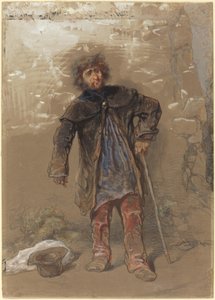 Mendiant anglais - Paul Gavarni