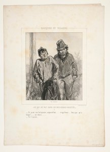 Et pour ma bo - Paul Gavarni