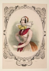 Femme du duché de Wenden - Paul Gavarni