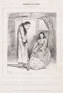 Fourberies de Femmes: En matière de sentiment - Paul Gavarni