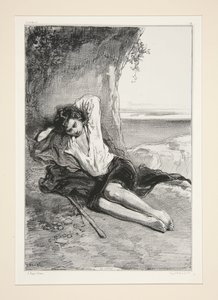 Godefroy, le petit ermite - Paul Gavarni
