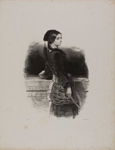 Gulnare (Mlle. Waldor) - Paul Gavarni