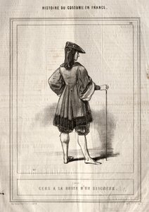 Histoire du Costume en France: Gens à la suite d