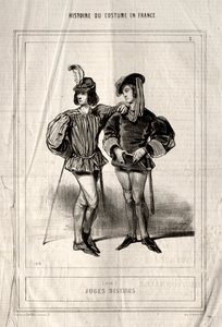Histoire du Costume en France: Juges diseurs