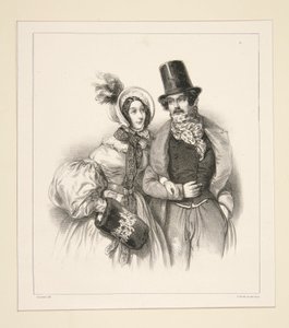 Janvier - Paul Gavarni