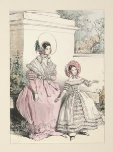JUILLET 1838. Robe en mousseline de Surate - Paul Gavarni