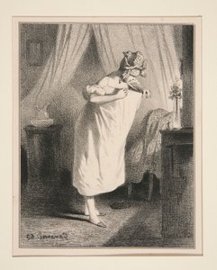 La recherche de l - Paul Gavarni
