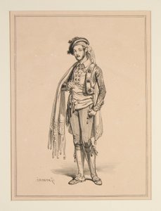 Le Muletier - Paul Gavarni