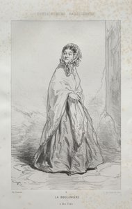 La boulangère - Paul Gavarni