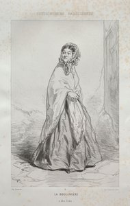 La boulangère - Paul Gavarni