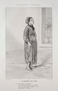 La Chanson des Rues - Paul Gavarni