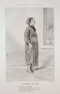 La Chanson des Rues - Paul Gavarni