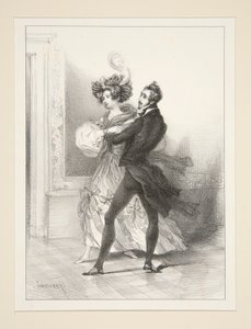 La Galope - Paul Gavarni