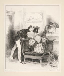 La Glace - Paul Gavarni