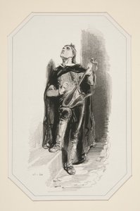 La Sérénade - Paul Gavarni