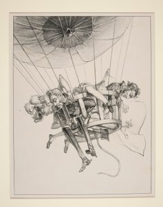 Le Ballon Perdu - Paul Gavarni