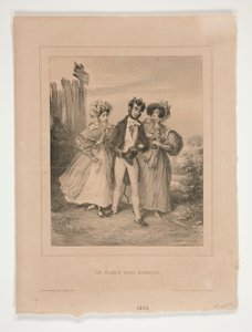 Le Diable Hors Barrière - Paul Gavarni