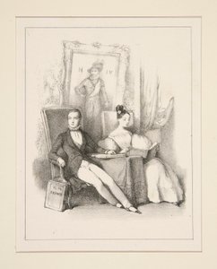 Le Frère et la Sœur / Prague (Henri, Comte de Chambord et la Duchesse de Parme enfants)