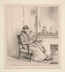 Le Jour de L - Paul Gavarni