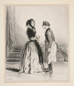 Le Mari Commissaire-Priseur - Paul Gavarni