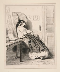 ...Le jeune Lord se précipite à ses pieds... - Paul Gavarni