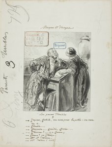 Les-Parents-Terribles série : Eh bien, maintenant, Achille... - Paul Gavarni