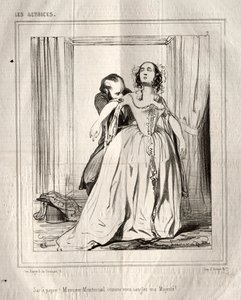 Les Actrices : Sac à papier ! Monsieur Montmirail comme vous sanglez ma Majesté !, 1843
