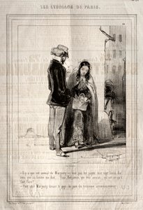 Les Étudiants de Paris - Paul Gavarni