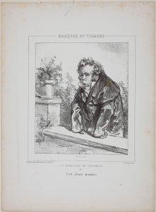 Les Invalides du Sentiment: A été "jeune premier" - Paul Gavarni