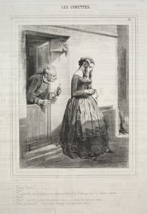 Les Lorettes, 1842 - Paul Gavarni
