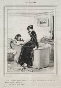 Les Lorettes, 1842 - Paul Gavarni
