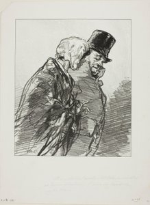 Les Lorettes vieillies: ...Et à ce bal des Variétés, Adolphe... - Paul Gavarni