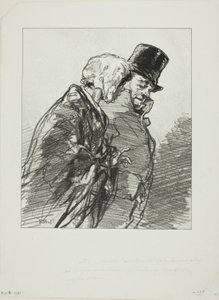 Les Lorettes vieillies: ...Et à ce bal des Variétés, Adolphe... - Paul Gavarni