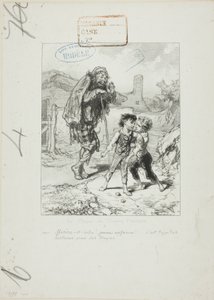 Les Propos de Thomas Vireloque: Misère et corde - querelle pour des toupies - Paul Gavarni