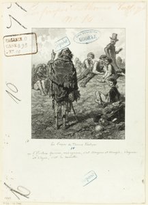 Les Propos de Thomas Vireloque : La vieille histoire, mes agneaux - Paul Gavarni