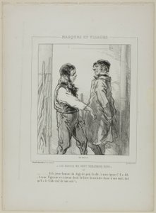 Les maris me font toujours rire: Et le jeune homme... - Paul Gavarni