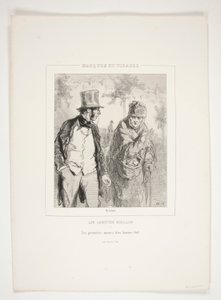 Les premières amours d - Paul Gavarni