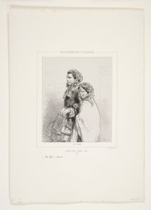 Ma fille a chanté. - Paul Gavarni