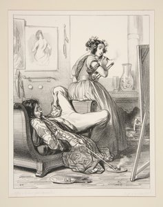 Ma sainte te ressemble, n - Paul Gavarni
